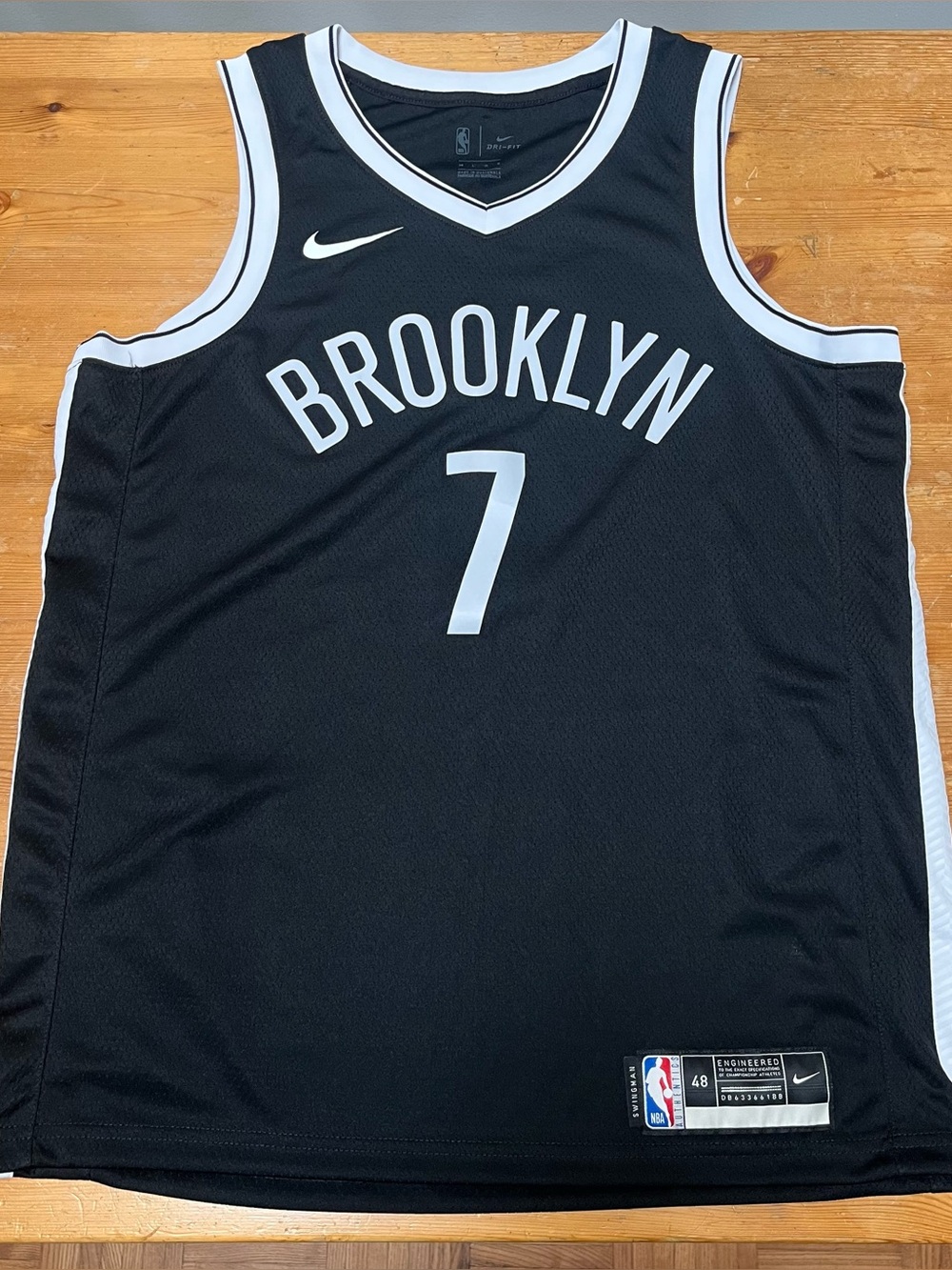 Kevin Durant Authentic Brooklyn Nets Nike Jersey